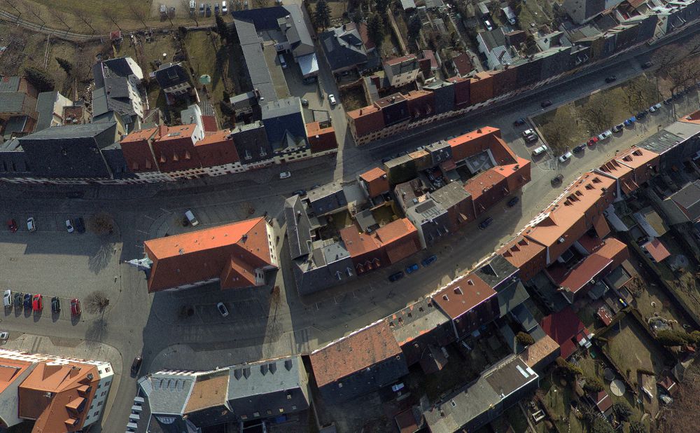 LKW-Arbeitsbühne und Hebebühne mieten in Geithain für Höhenarbeiten an der Paul-Guenther-Schule, der Stadtmauer und Altstadt