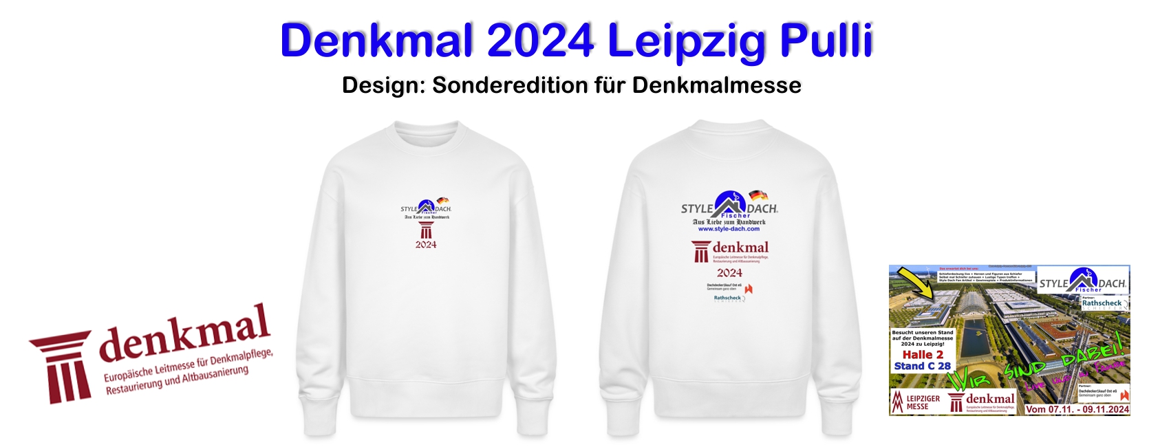 Denkmal 2024 Leitmesse für Denkmalpflege in Leipzig